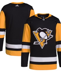 Pittsburgh Penguins Adidas Home Primegreen Authentic Pro Jersey - Black Nhl - Robokeg