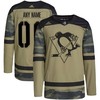 Pittsburgh Penguins Adidas Military Appreciation Team Authentic Custom Practice Jersey - Camo Custom Jerseys Nhl - Robokeg