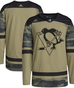 Pittsburgh Penguins Adidas Military Appreciation Team Authentic Practice Jersey - Camo Nhl - Robokeg