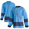 Pittsburgh Penguins Adidas Team Classics Authentic Blank Jersey - Light Blue Nhl - Robokeg