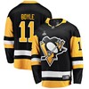 Pittsburgh Penguins Brian Boyle 11 Home 2022 Stanley Cup Final Breakaway Men Jersey - Black - Robokeg
