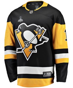 Pittsburgh Penguins Casey DeSmith 1 Home 2022 Stanley Cup Final Breakaway Men Jersey - Black - Robokeg