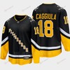 Pittsburgh Penguins Drake Caggiula 18 Alternate Black Jersey Breakaway Player - Robokeg