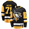Pittsburgh Penguins Evgeni Malkin 71 Home 2022 Stanley Cup Final Breakaway Men Jersey - Black - Robokeg