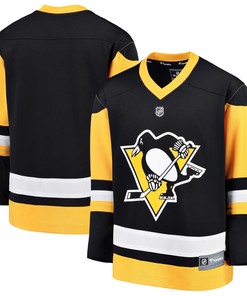 Pittsburgh Penguins Fanatics Branded Home Replica Blank Jersey - Black Nhl - Robokeg