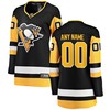 Pittsburgh Penguins Fanatics Branded Womens Home Breakaway Custom Jersey Black Custom Jerseys Nhl - Robokeg