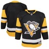 Pittsburgh Penguins Home Premier Blank Jersey - Black Nhl - Robokeg