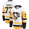 Pittsburgh Penguins Jeff Carter 77 Away 2022 Stanley Cup Final Breakaway Men Jersey - White - Robokeg
