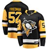 Pittsburgh Penguins Mark Friedman 52 Home 2022 Stanley Cup Final Breakaway Men Jersey - Black - Robokeg