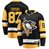 Pittsburgh Penguins Sidney Crosby 87 Home 2022 Stanley Cup Final Breakaway Men Jersey - Black - Robokeg