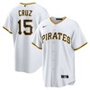 Pittsburgh Pirates #15 Oneil Cruz Home Replica Jersey - White - Robokeg