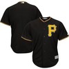 Pittsburgh Pirates Big And Tall Cool Base Team Jersey - Black - Robokeg