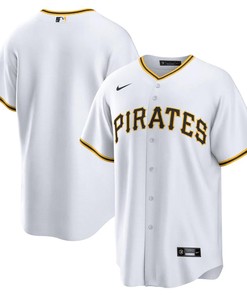 Pittsburgh Pirates Home Men Jersey - White - Robokeg