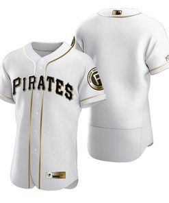 Pittsburgh Pirates Mlb Golden Brandedition White Jersey Gift For Pirates Fans - Robokeg