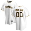 Pittsburgh Pirates Replica Custom Jersey - White Custom Jerseys Mlb - Robokeg
