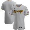 Pittsburgh Pirates Road Authentic Team Jersey - Gray Mlb - Robokeg