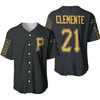 Pittsburgh Pirates Roberto Clemente 21 2020 Mlb Black Jersey Inspired Baseball Jersey - Robokeg