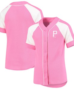 Pittsburgh Pirates Team Spirit Fashion Jersey - Pink Mlb - Robokeg