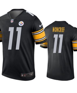 Pittsburgh Steelers #11 Donte Moncrief Black Legend Jersey - Mens - Robokeg