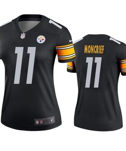 Pittsburgh Steelers #11 Donte Moncrief Black Legend Jersey - Womens - Robokeg