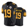 Pittsburgh Steelers #19 Juju Smith-schuster Nike Color Rush Black Jersey - Robokeg