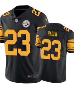Pittsburgh Steelers #23 Joe Haden Nike Color Rush Black Jersey - Robokeg