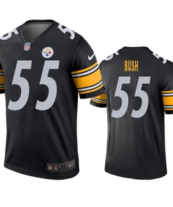 Pittsburgh Steelers #55 Devin Bush Black Legend Jersey - Robokeg