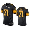 Pittsburgh Steelers #71 Matt Feiler Black Color Rush Legend Jersey - Mens - Robokeg