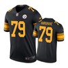 Pittsburgh Steelers #79 Javon Hargrave Nike Color Rush Black Jersey - Robokeg