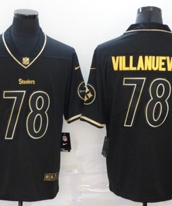 Pittsburgh Steelers Alejandro Villanueva #78 Nfl 2020 Black Jersey - Robokeg