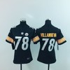 Pittsburgh Steelers Alejandro Villanueva #78 Nfl 2020 Black Womens Jersey - Robokeg