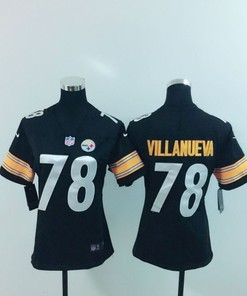 Pittsburgh Steelers Alejandro Villanueva #78 Nfl 2020 Black Womens Jersey - Robokeg