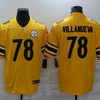 Pittsburgh Steelers Alejandro Villanueva #78 Nfl 2020 Gold Jersey - Robokeg