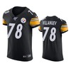 Pittsburgh Steelers Alejandro Villanueva Black 100th Season Vapor Elite Jersey - Robokeg