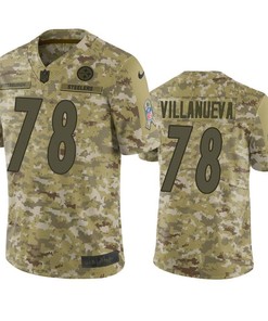 Pittsburgh Steelers Alejandro Villanueva Jersey Nfl Camo Salute To Service - Robokeg