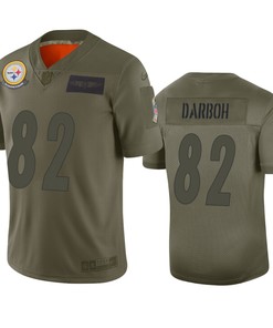 Pittsburgh Steelers Amara Darboh Olive 2019 Salute To Service Limited Jersey - Robokeg