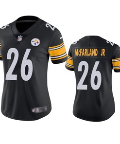 Pittsburgh Steelers Anthony Mcfarland Jr. Black Vapor Untouchable Limited Jersey - Robokeg