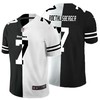 Pittsburgh Steelers Ben Roethlisberger #7 Nfl 2020 Black And White Jersey - Robokeg