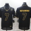 Pittsburgh Steelers Ben Roethlisberger #7 Nfl 2020 Black Jersey - Robokeg
