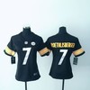 Pittsburgh Steelers Ben Roethlisberger #7 Nfl 2020 Black Womens Jersey - Robokeg