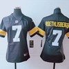 Pittsburgh Steelers Ben Roethlisberger #7 Nfl 2020 Brown Womens Jersey - Robokeg
