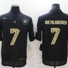 Pittsburgh Steelers Ben Roethlisberger #7 Nfl 2020 New Arrival Black Jersey - Robokeg