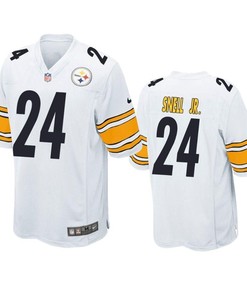 Pittsburgh Steelers Benny Snell Jr. 2019 Nfl Draft White Game Jersey - Robokeg