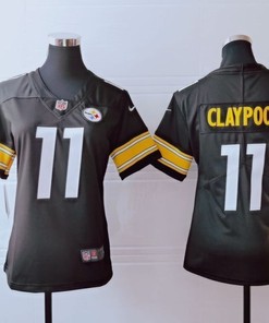Pittsburgh Steelers Chase Claypool #11 Nfl 2020 Brown Womens Jersey - Robokeg