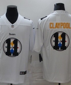 Pittsburgh Steelers Chase Claypool #11 Nfl 2020 White Jersey - Robokeg