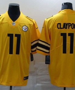 Pittsburgh Steelers Chase Claypool #11 Nfl 2020 Yellow Jersey - Robokeg