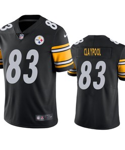 Pittsburgh Steelers Chase Claypool Black 2020 Nfl Draft Vapor Limited Jersey - Robokeg