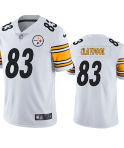 Pittsburgh Steelers Chase Claypool White 2020 Nfl Draft Vapor Limited Jersey - Robokeg