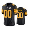 Pittsburgh Steelers Custom Black Nike Color Rush Limited Jersey - Robokeg