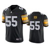 Pittsburgh Steelers Devin Bush 2019 Nfl Draft Black Alternate Vapor Limited Jersey - Robokeg